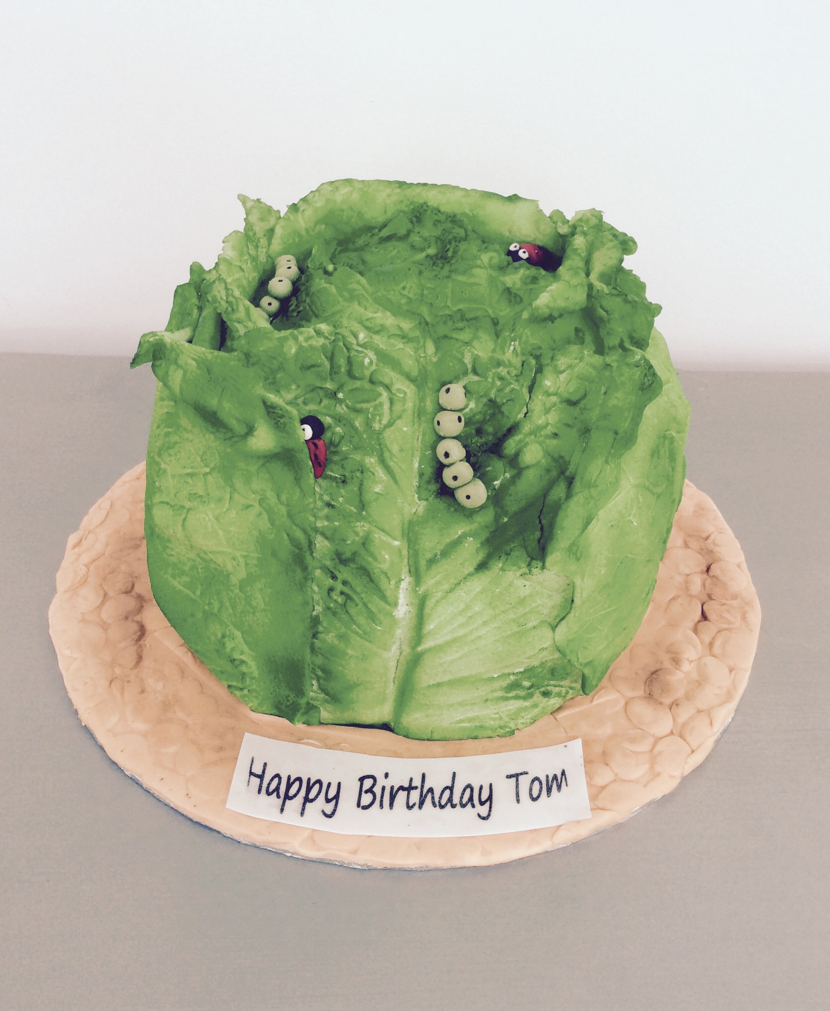 Savoy cabbage cake The Great British Bake Off