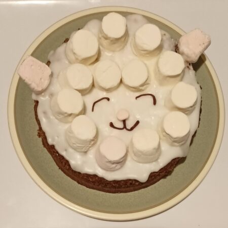 Sheep cake