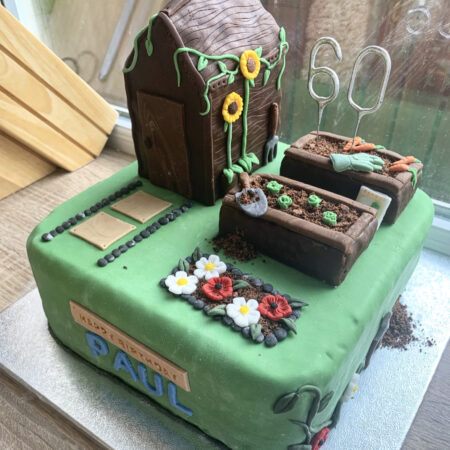 Grandad’s Garden Birthday Cake