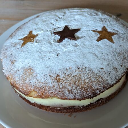 First-time Victoria Sandwich