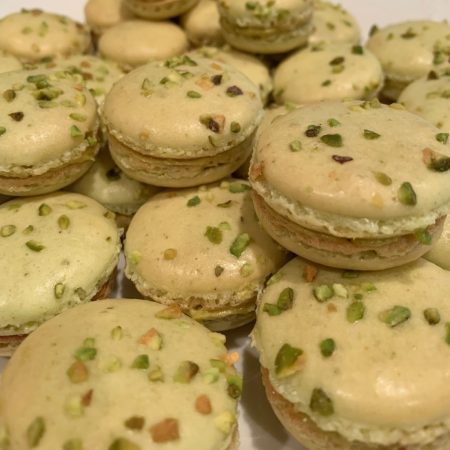Pistachio Macarons