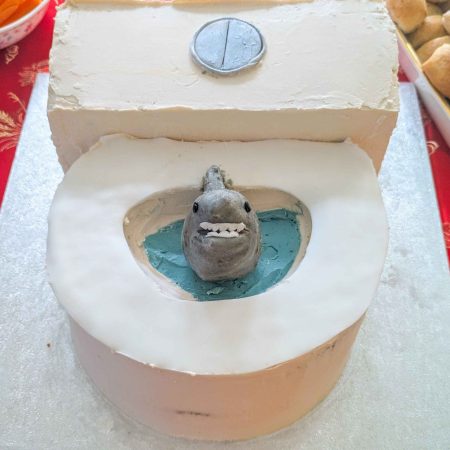 There’s a shark in my toilet!