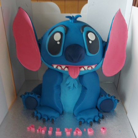 Stitch Vanilla Layer Cake