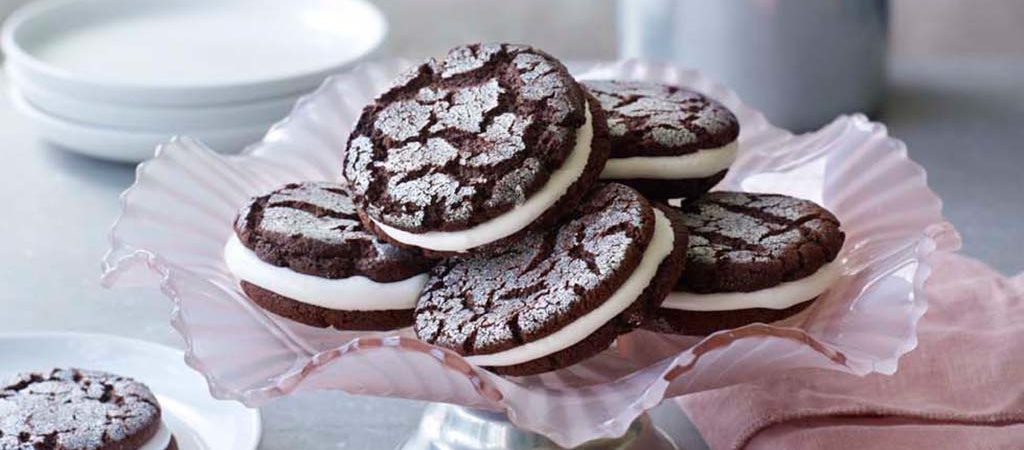 Stacey's Sparkly Chocolate Sandwich Cookies  The Great 