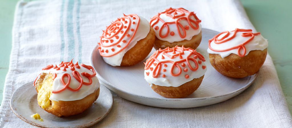 Rahul&#8217;s Mango Crème-filled Doughnuts-image