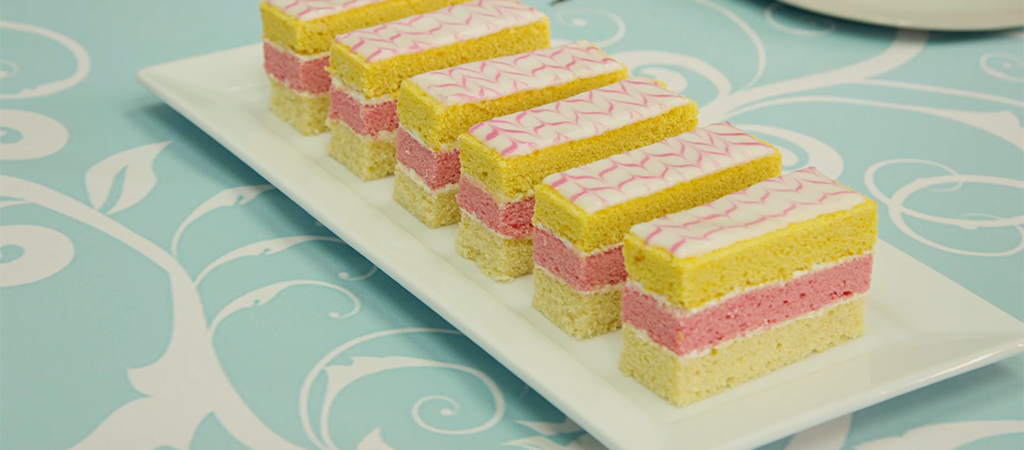 Prue Leith\u0027s Angel Cake Slices