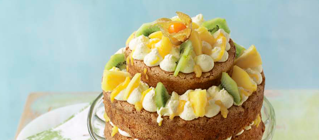 Fresh Fruit Cake – Edible Crafts