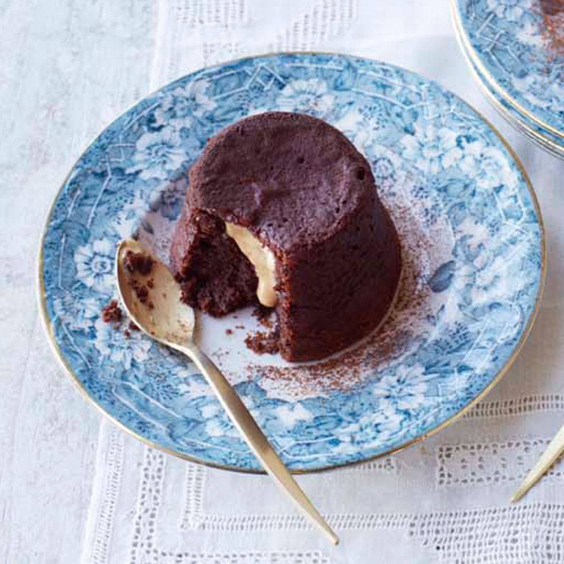 Prue Leith's Double Chocolate Fondant Puddings - The Great British