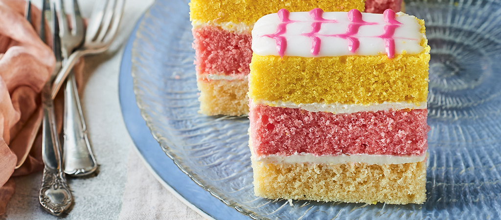 Prue Leith's Angel Cake Slices - The Great British Bake Off | The Great  British Bake Off