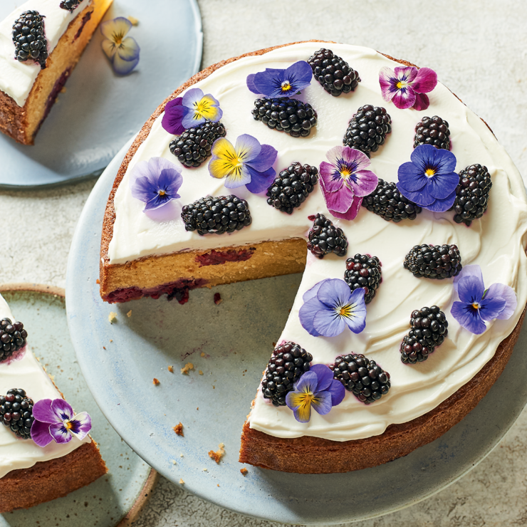 Blackberry Pound Cake - The Great British Bake Off | The Great British ...