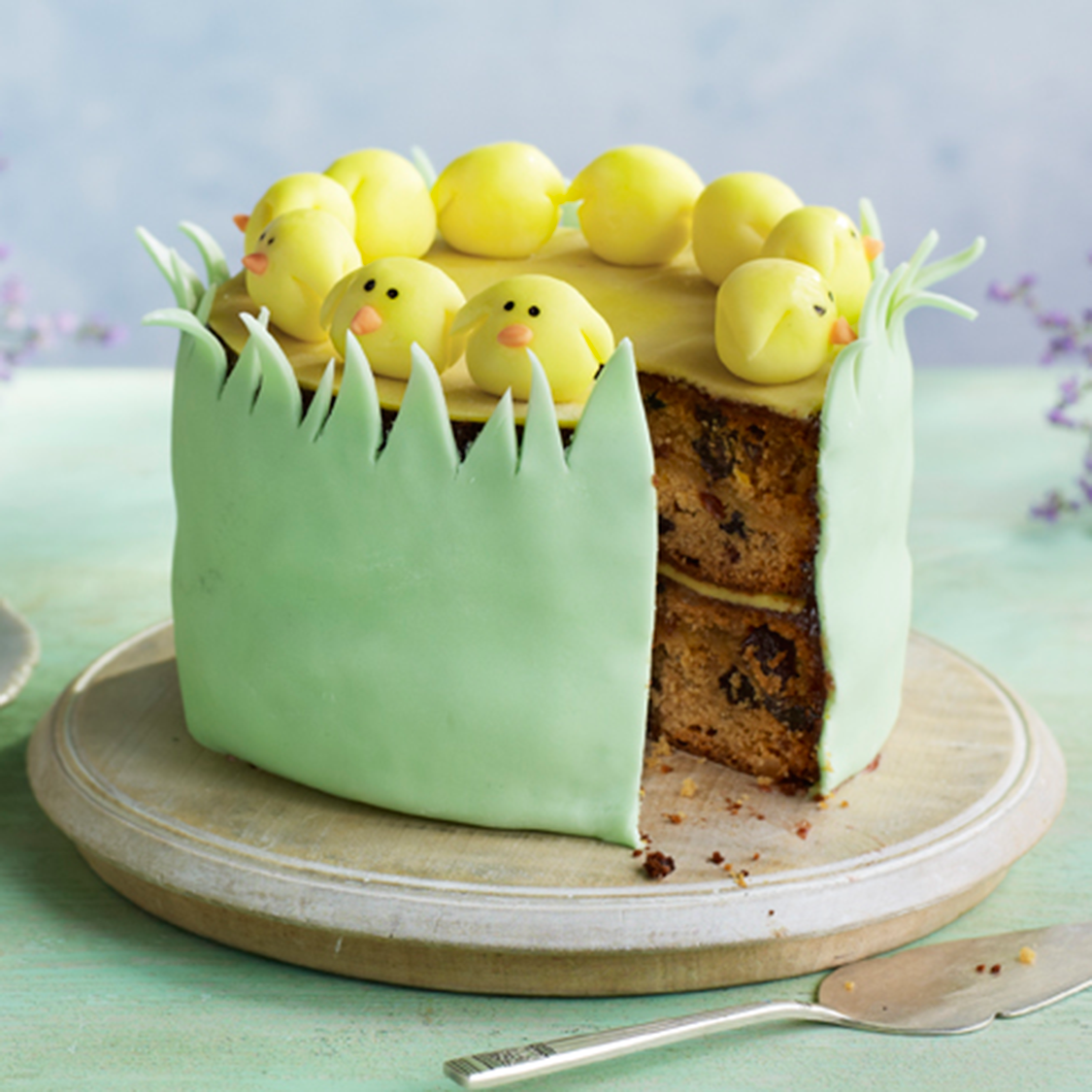 Simnel Cake with Homemade Marzipan | Tin and Thyme