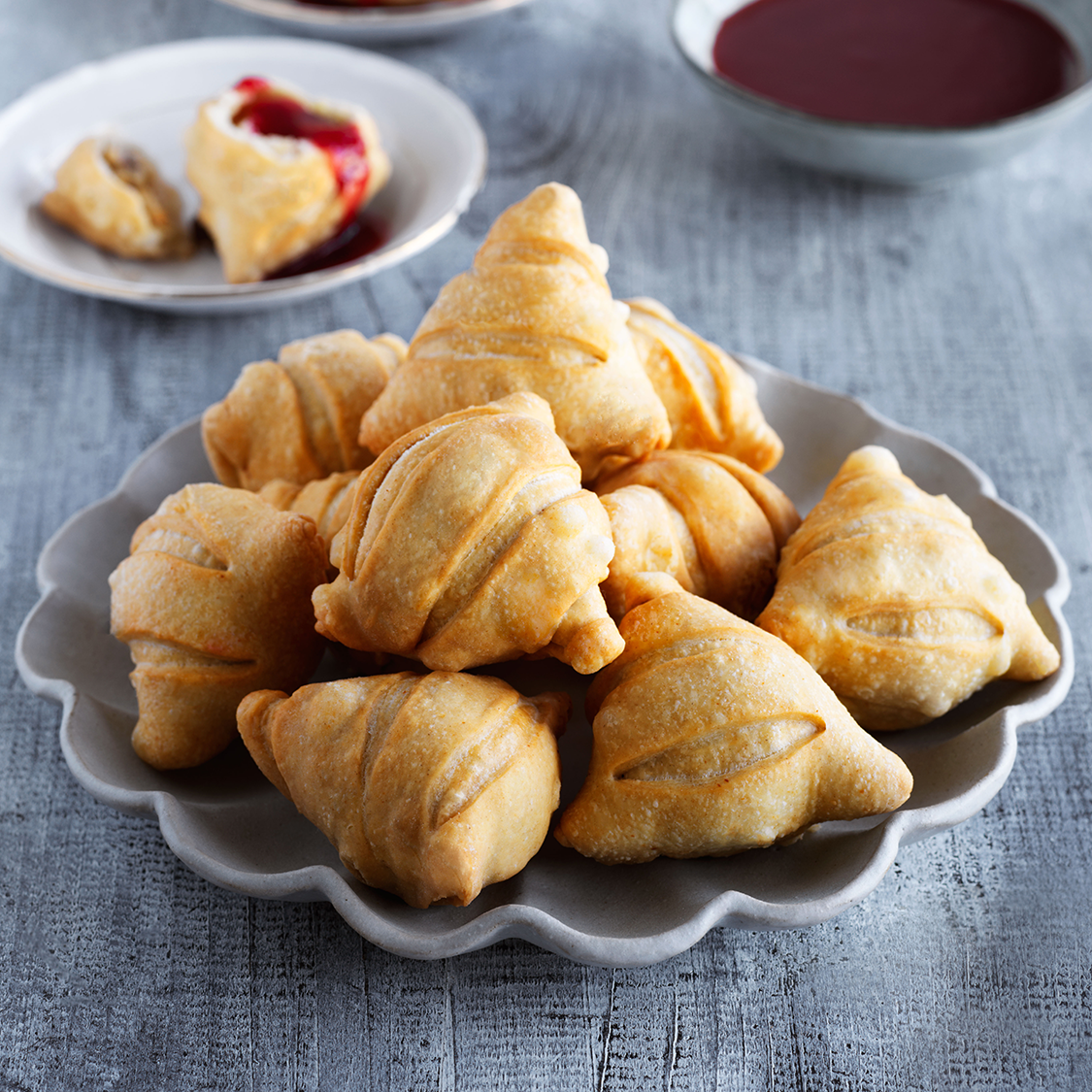 Rahul's Misti Singara Samosas - The Great British Bake Off | The Great