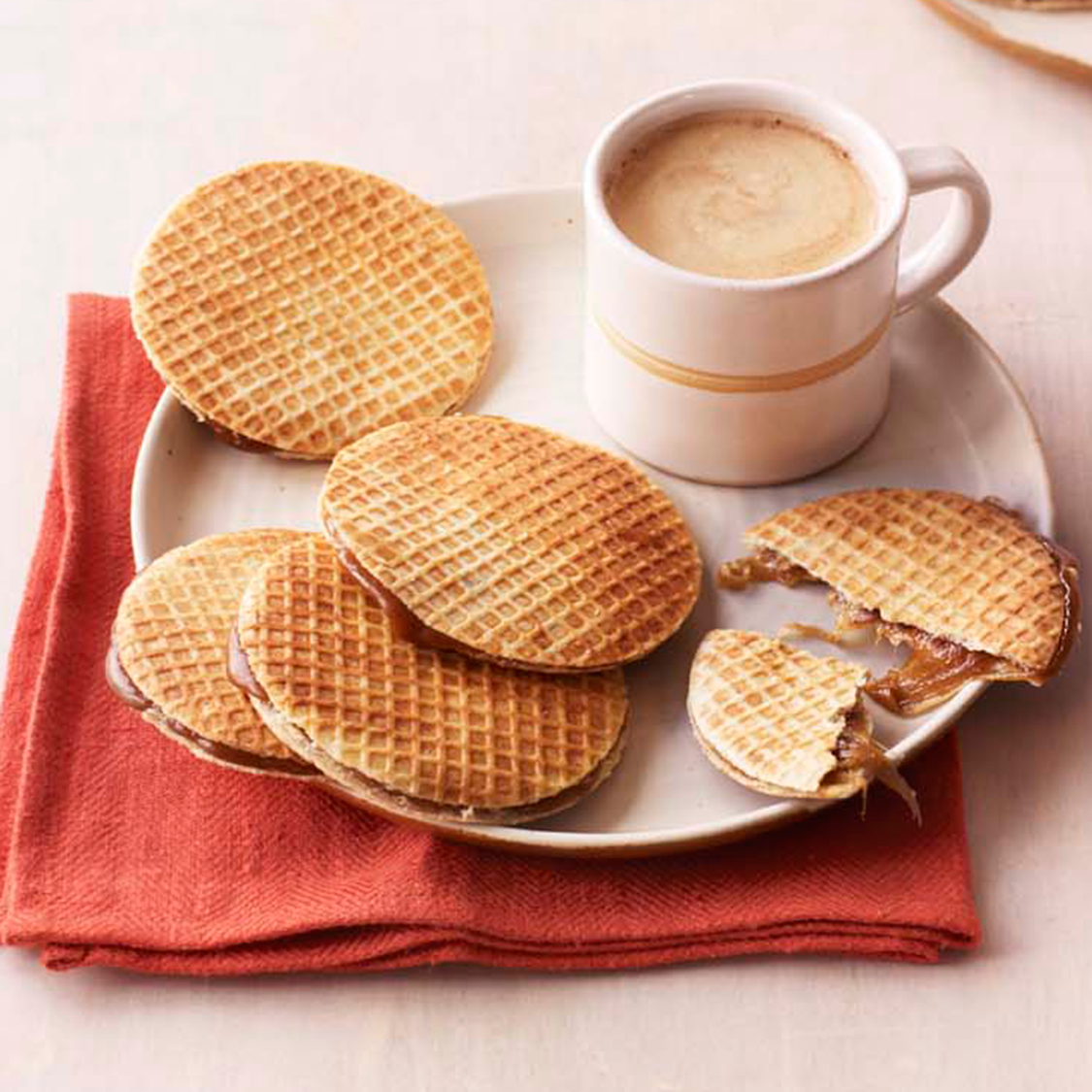 Prue Leith’s Stroopwafels - The Great British Bake Off | The Great ...