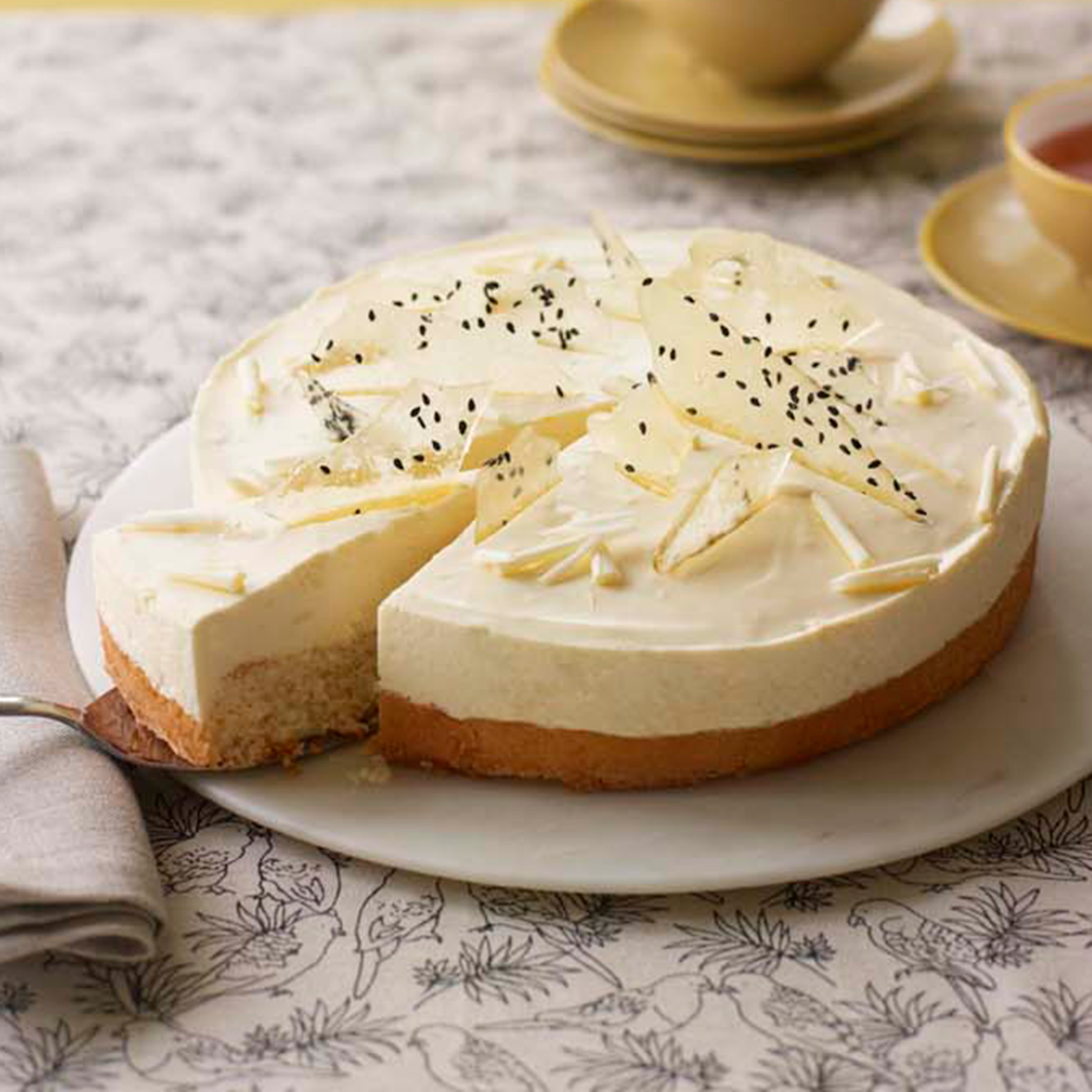 Kate S White Chocolate Yuzu Entremet The Great British Bake Off The Great British Bake Off