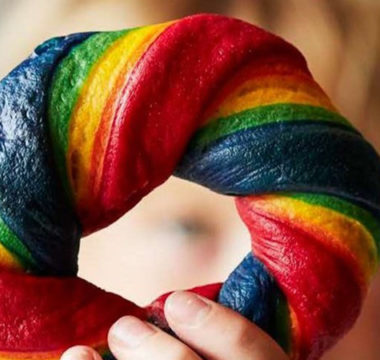 Paul Hollywood’s Rainbow-Coloured Bagels