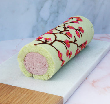 Ravneet Gill’s Cherry & Almond Deco Roll