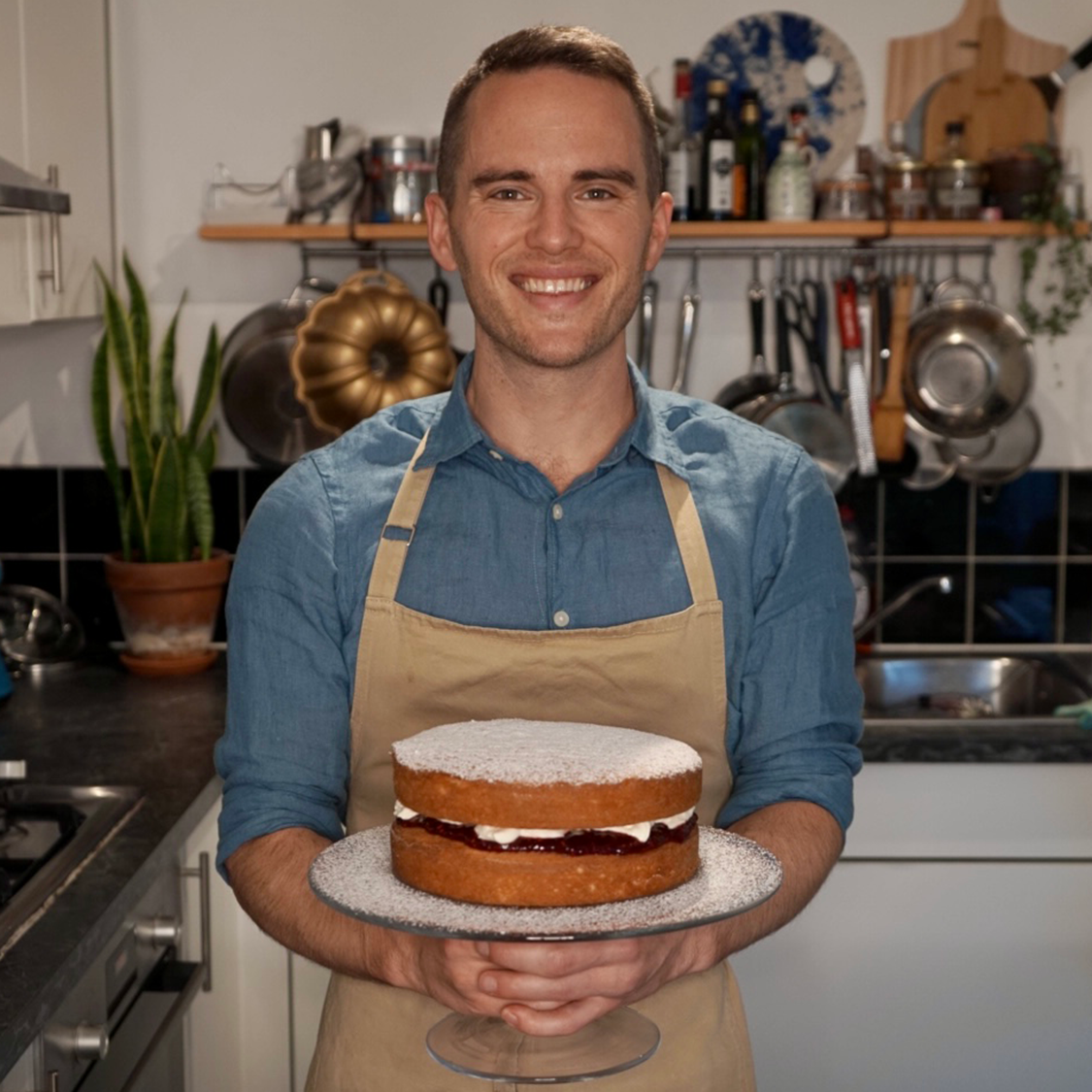 David&#8217;s Vanilla Sponge Cake-image