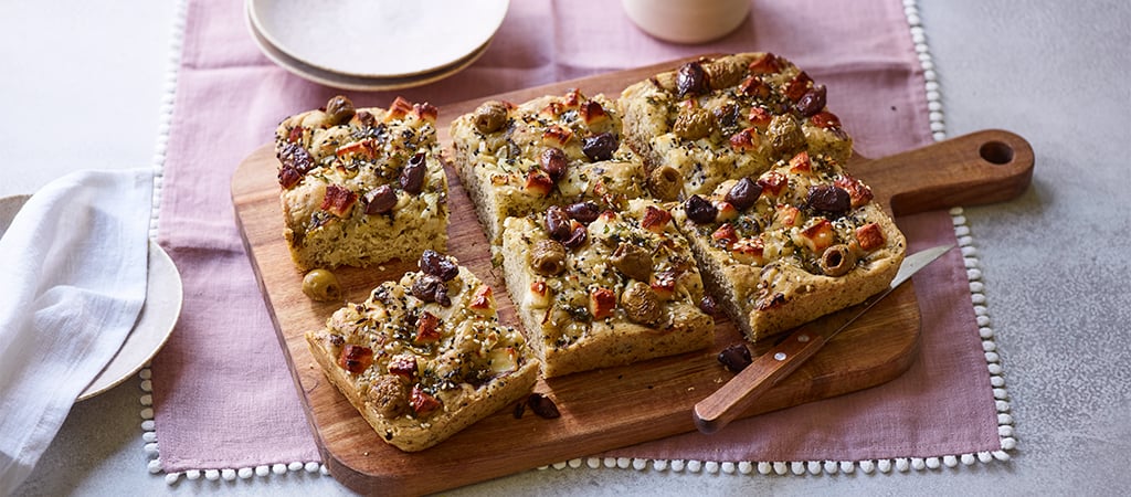 George&#8217;s Greek-inspired Focaccia-image