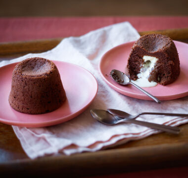Prue Leith’s Double Chocolate Fondant Puddings