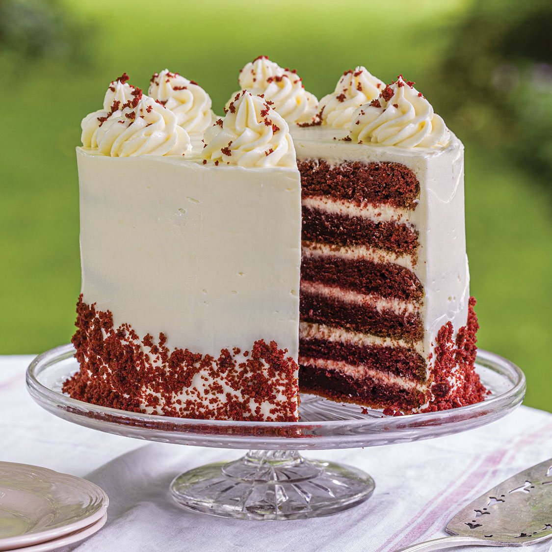 Red Velvet Brownie  Big Boy Cake
