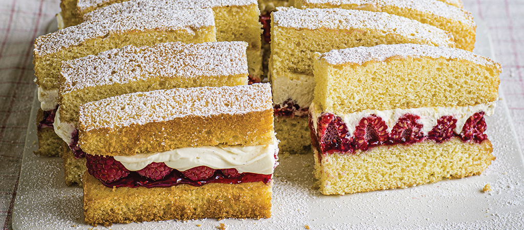 Victoria Sandwich Traybake Recipe The Great British Bake Off Victoria Sandwich Traybake Recipe The Great British Bake Off