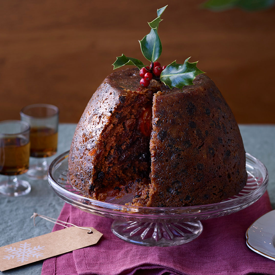 Prue Leith's Last-minute Christmas Pudding - The Great British Bake Off