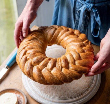 Paul Hollywood’s Seven-strand Plaited Wreath