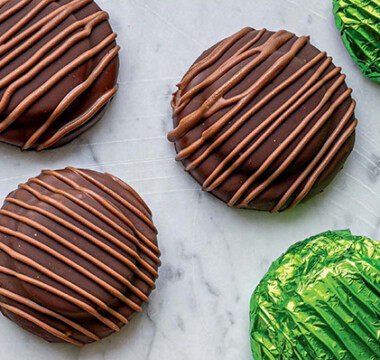 Prue Leith’s Mint Chocolate Biscuits