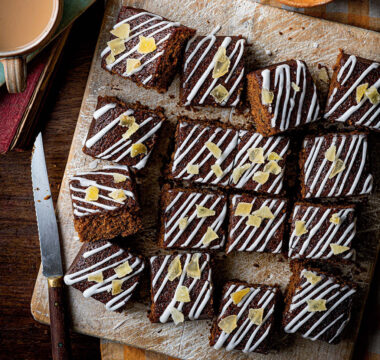 Prue Leith’s Sticky Vegan Parkin