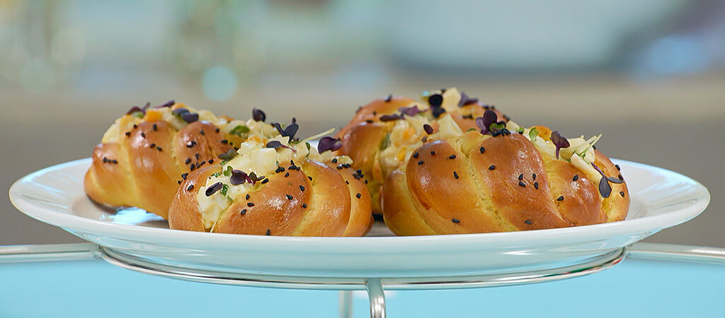 Prue Leith's Egg & Cress Rolls