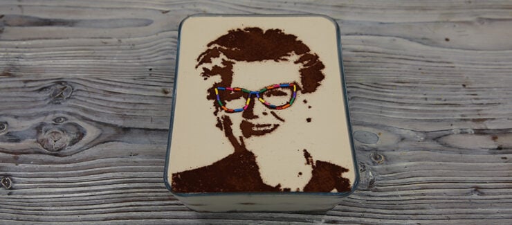 Liam Charles's "I Love Prue" Tiramisu