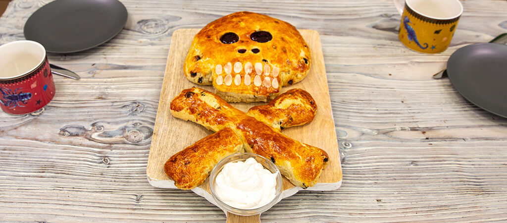 Ravneet Gill’s Skull and Cross Scones