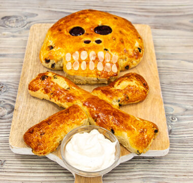 Ravneet Gill’s Skull and Cross Scones