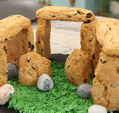 Liam Charles’s Stonehenge Rock Cakes