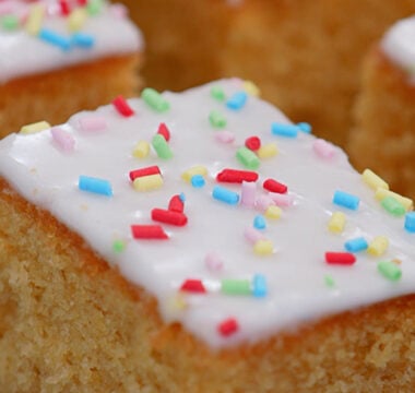 Prue Leith’s School Cake and Custard