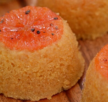 Prue Leith’s Gluten Free Orange & Cardamom Puddings