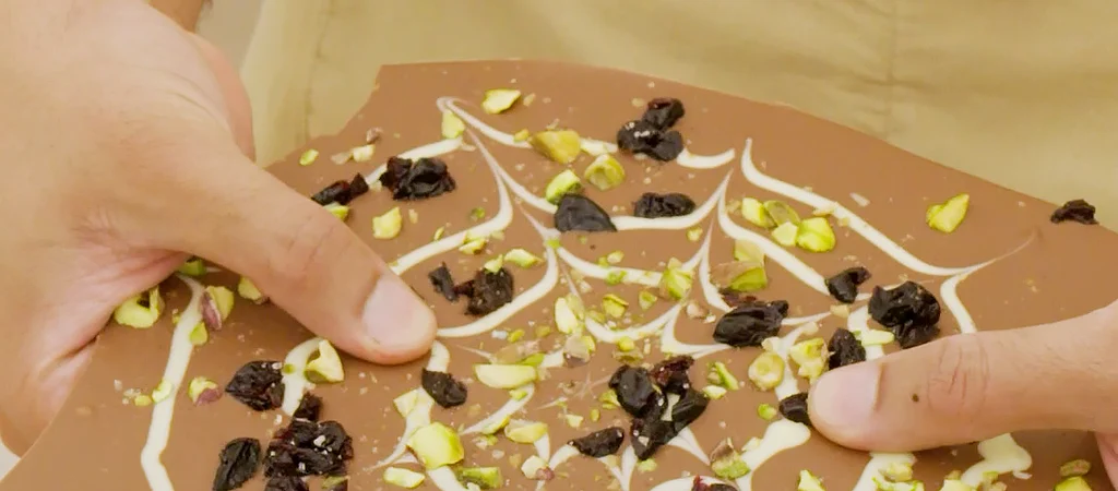 Aaron’s Halloween Chocolate Bark