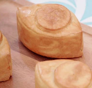 Prue Leith's Peep Show Turkey Pies