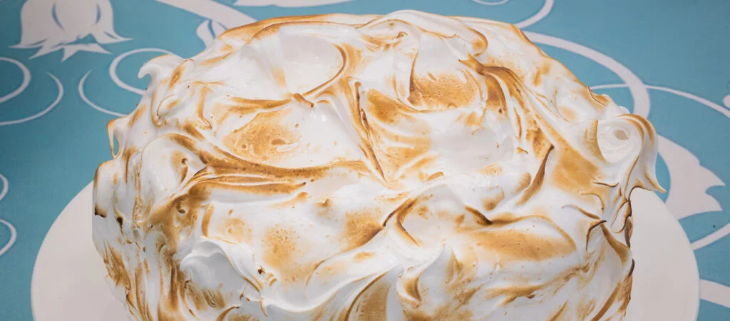 Nigella Lawson's Toasted Marshmallow & Raspberry Cake