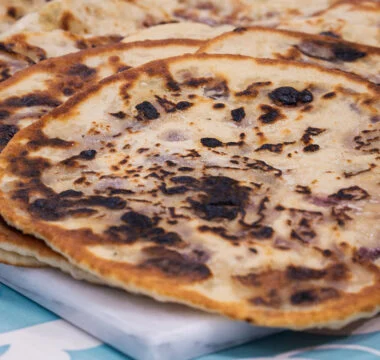Paul Hollywood's Blue Cheese & Roasted Grape Flatbreads