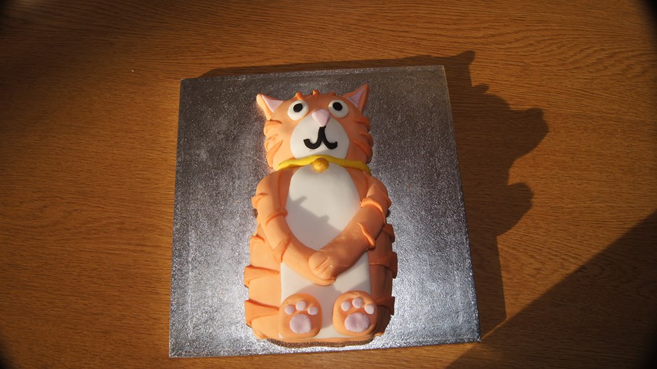 Charlie the Cat Cake - The Great British Bake Off | The Great British