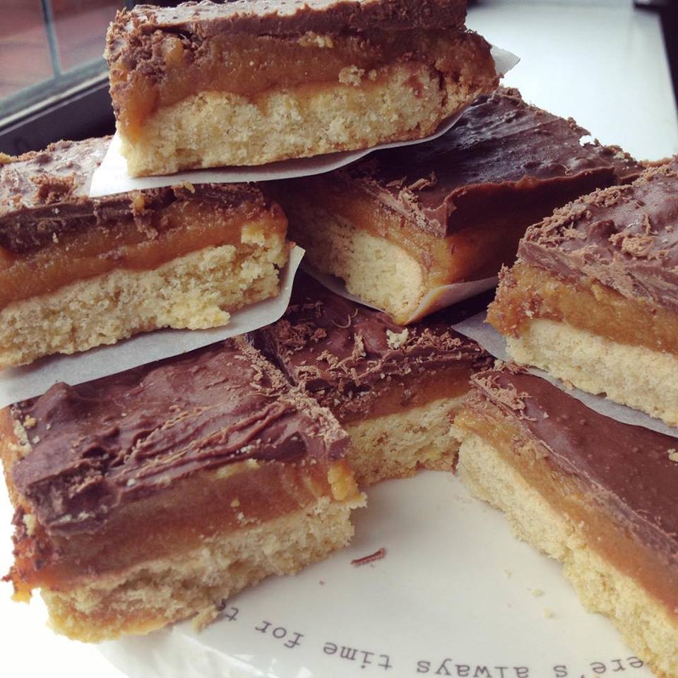 Salted Caramel Shortbread The Great British Bake Off The Great