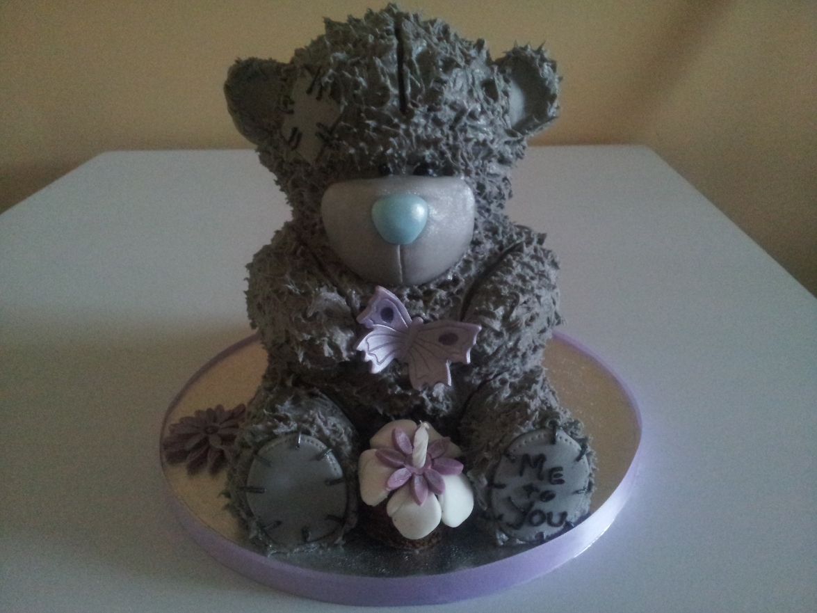 TATTY BEAR BABY SHOWER CAKE | www.lefondant.co.za | Sherene Venter | Flickr