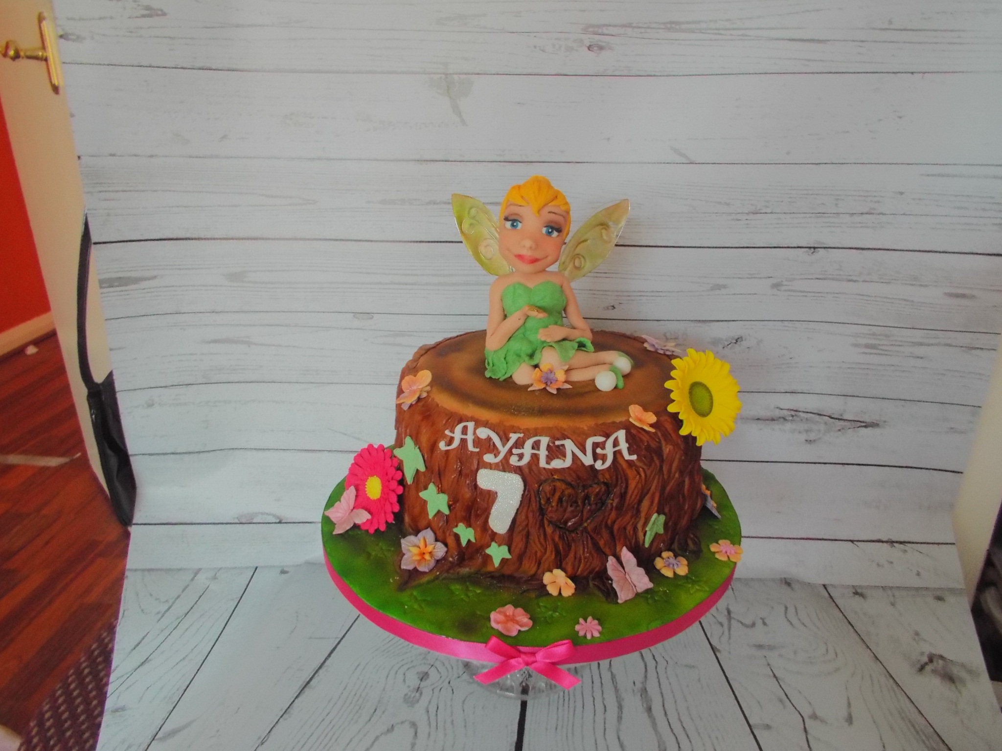 TINKERBELL FAIRY How to make a beautiful tinkerbell fairy cake - YouTube