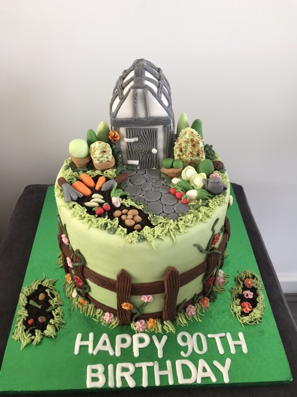 Happy Birthday, Shirley and Nina - Decorated Cake by - CakesDecor