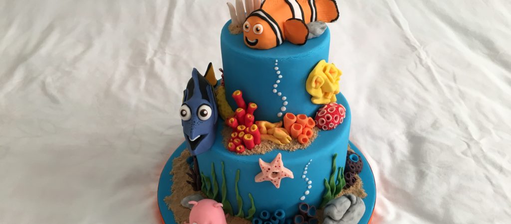 Finding Nemo birthday cake - The Great British Bake Off | The Great ...