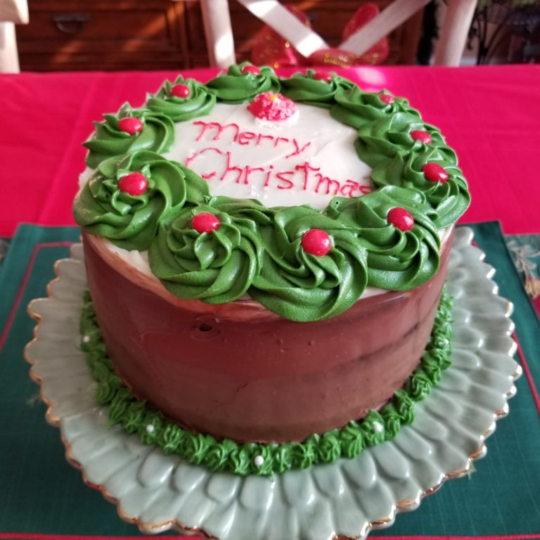 Christmas cake - The Great British Bake Off