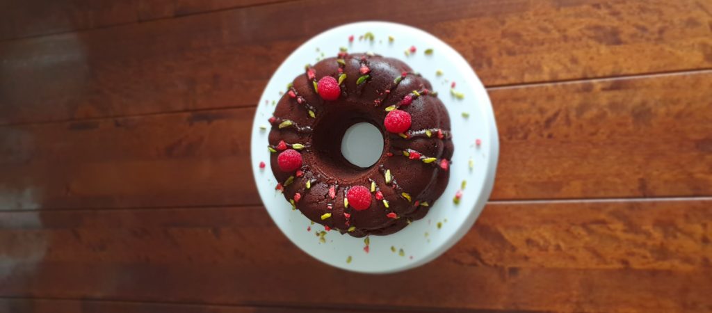 Raspberry & chocolate fudge cake - The Great British Bake Off | The ...
