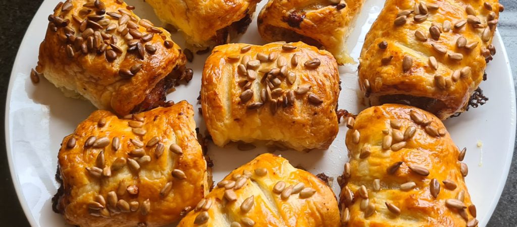 Lincolnshire sausage rolls - The Great British Bake Off