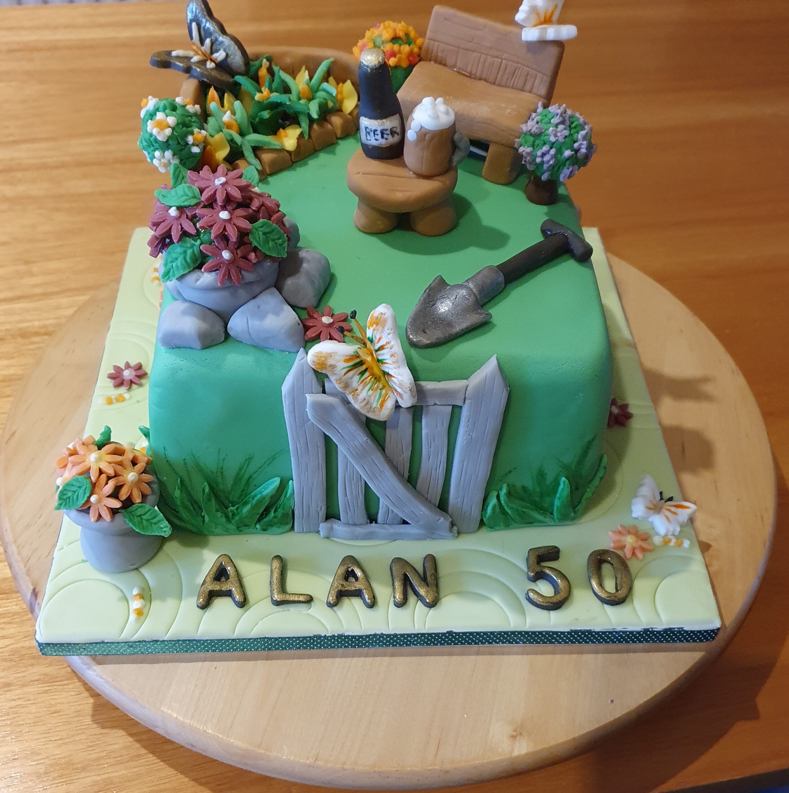 Gardening / Allotment Cake - Buy Online, Free UK Delivery — New Cakes